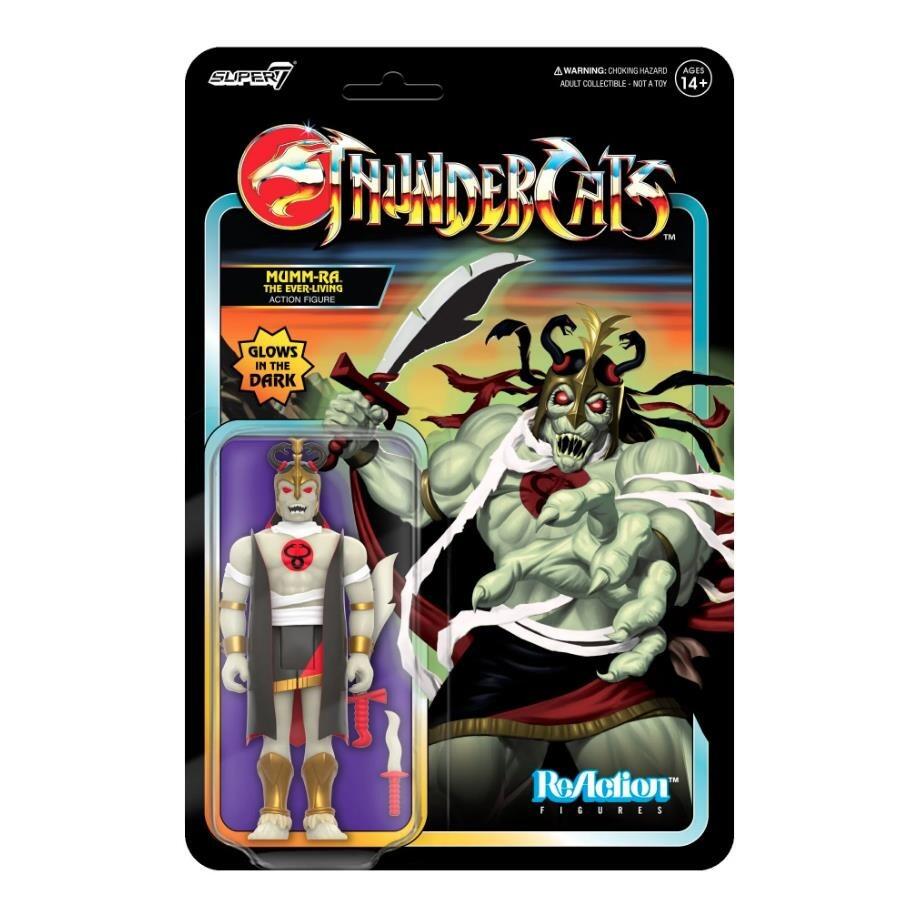 Thundercats ReAction Action Figure wave 5 -Mumm-Ra The Ever Living Glow In The Dark