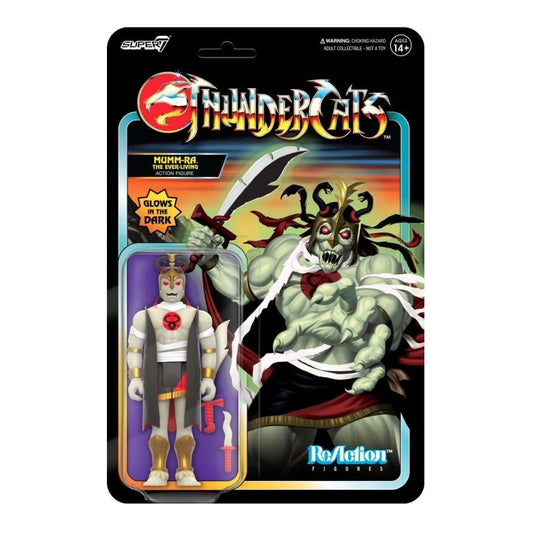 Thundercats ReAction Action Figure wave 5 -Mumm-Ra The Ever Living Glow In The Dark