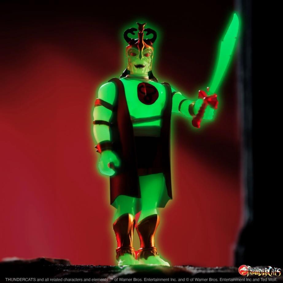 Thundercats ReAction Action Figure wave 5 -Mumm-Ra The Ever Living Glow In The Dark