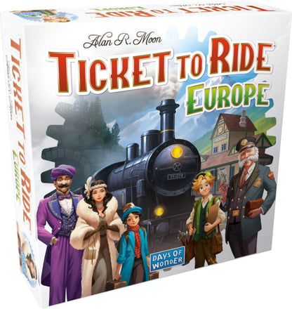 Ticket To Ride Strategy Board:Europe (Refresh)