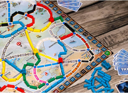 Ticket To Ride Strategy Board:Europe (Refresh)