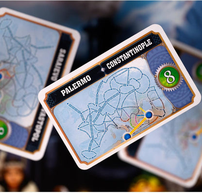 Ticket To Ride Strategy Board:Europe (Refresh)