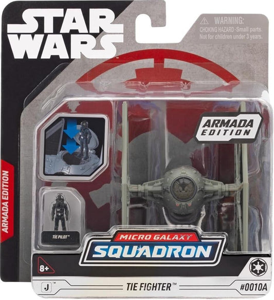 Star Wars Micro Galaxy Squadron 3 Inch Vehicle Series 6 - Imperial Tie Fighter (Armada Edition)