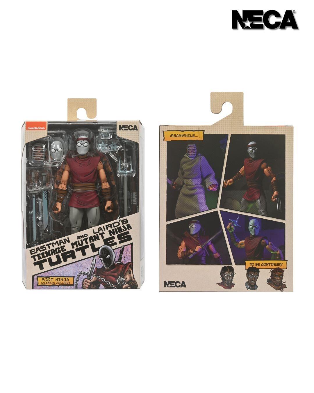 Teenage Mutant Ninja Turtles Comic 7 Inch Ultimate Action Figure - Foot Ninja (Classic Colours)