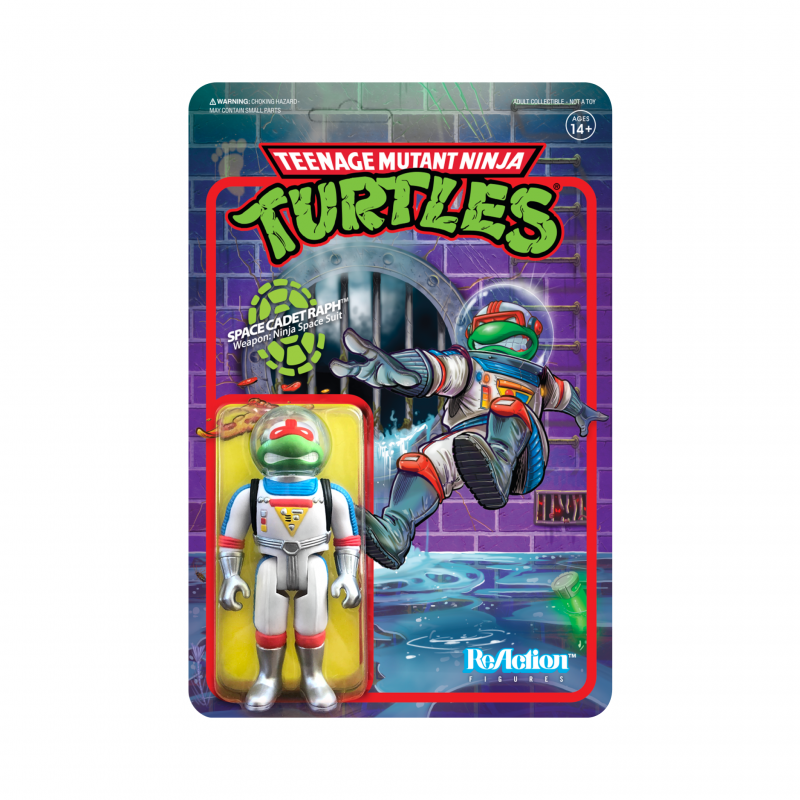 Teenage Mutant Ninja Turtles ReAction Action Figure Wave 2 – Space Cadet Raphael