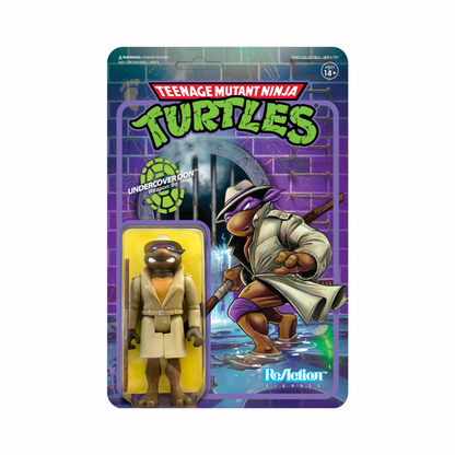 Teenage Mutant Ninja Turtles ReAction Action Figure Wave 2 – Undercover Donatello