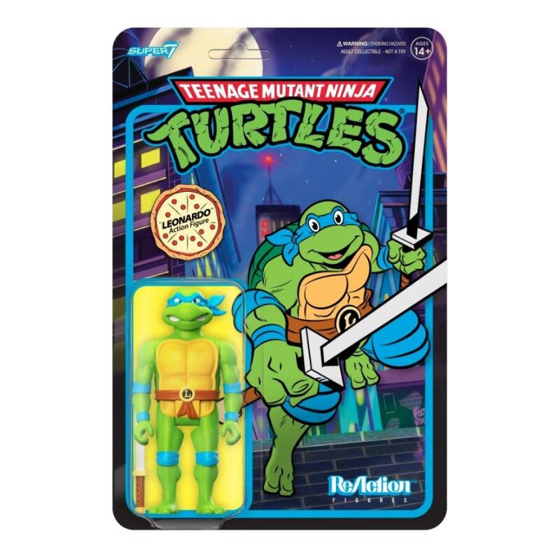 Teenage mutant ninja turtles ReAction Action Figure - Leonardo Toon