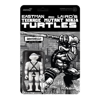 Teenage Mutant Ninja Turtles ReAction Action Figure - Donatello (Greyscale)