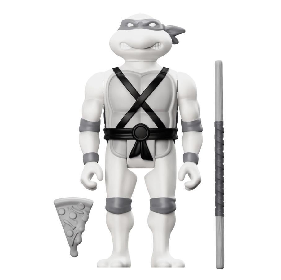 Teenage Mutant Ninja Turtles ReAction Action Figure - Donatello (Greyscale)