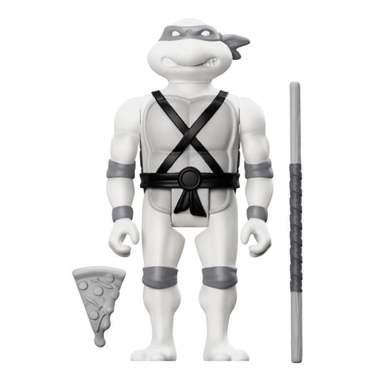 Teenage Mutant Ninja Turtles ReAction Action Figure - Donatello (Greyscale)