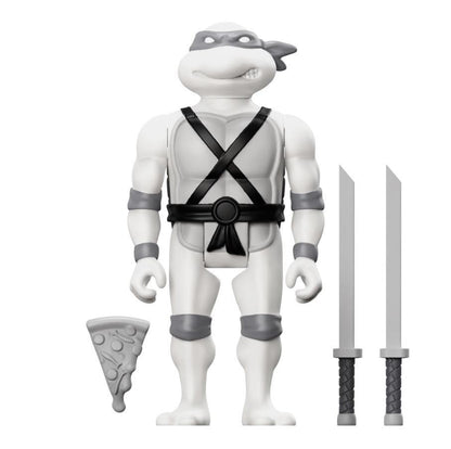 Teenage Mutant Ninja Turtles ReAction Action Figure - Leonardo (Greyscale)
