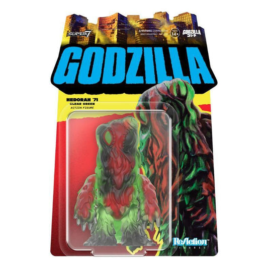 TOHO Godzilla ReAction Action Figure Wave 7 - Hedorah (Clear Green)