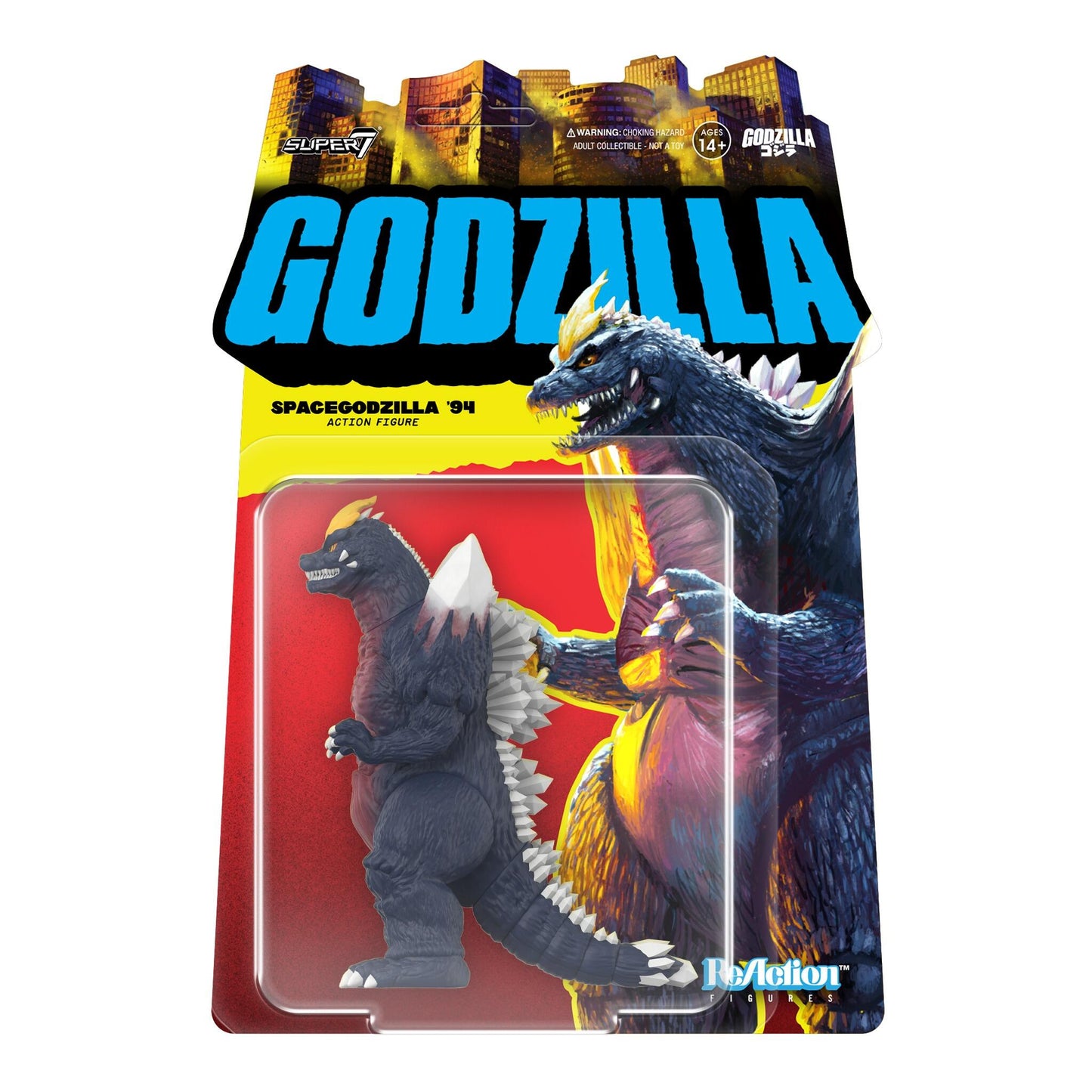 *PRE-ORDER TOHO  ReAction Action Figure Wave 11 -SpaceGodzilla