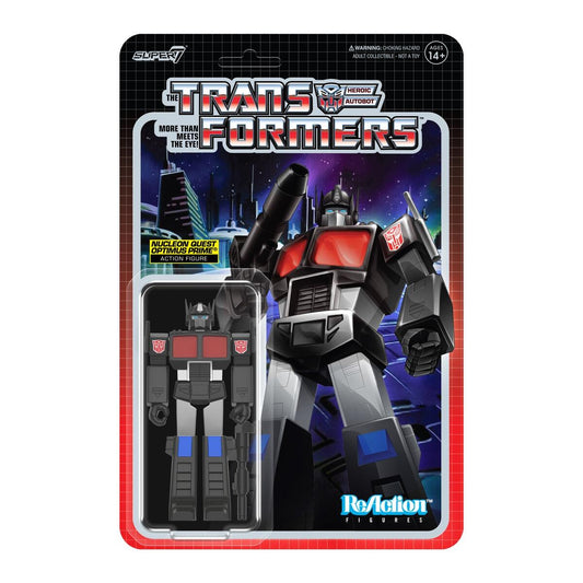 Transformers ReAction Action Figure Wave 8 - Optimus Prime (Nucleon Quest Special Mission)