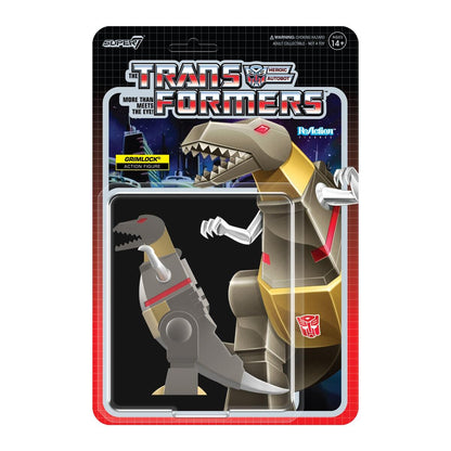 Transformers ReAction Action Figure Wave 8 - Grimlock (Metallic Version)