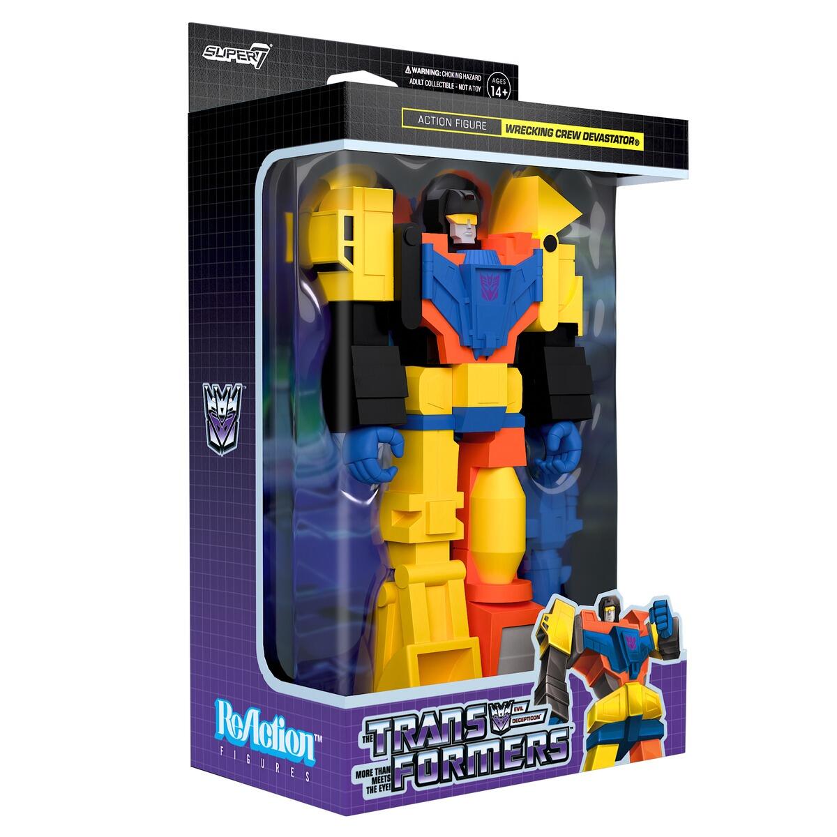 Transformers 6 ReAction Sction figure- Wrecking Crew Devastator