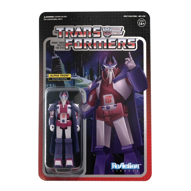 Transformers ReAction Action Figure Wave 2 - Alpha Trion