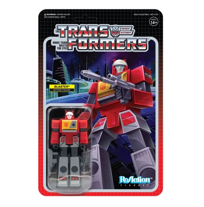 Transformers ReAction ActionFigure Wave 3 – Blaster