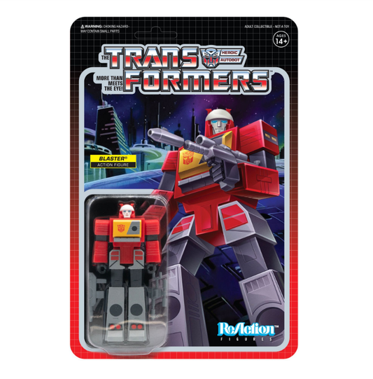 Transformers ReAction ActionFigure Wave 3 – Blaster