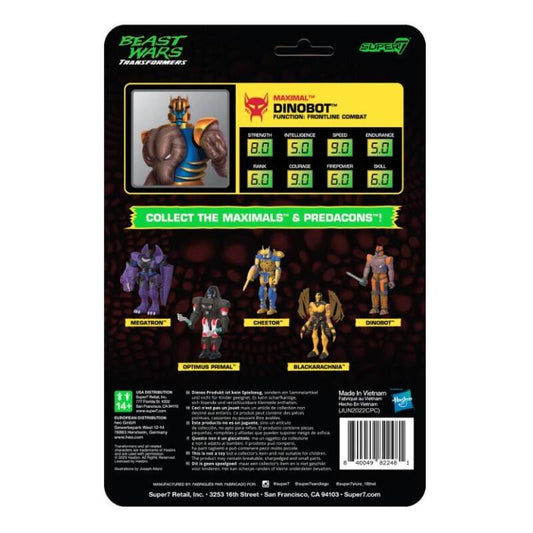 Transformers ReAction Action Figure Wave 7 - Beast Wars Dino Bot