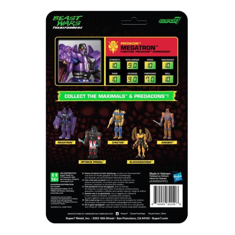 Transformers ReAction Action Figure Wave 7 - Beast Wars Megatron