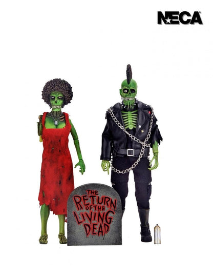 Return of The Living Dead Ultimate 8 Inch Action Figure 2-Pack - Trash and Suicide (Clothed)