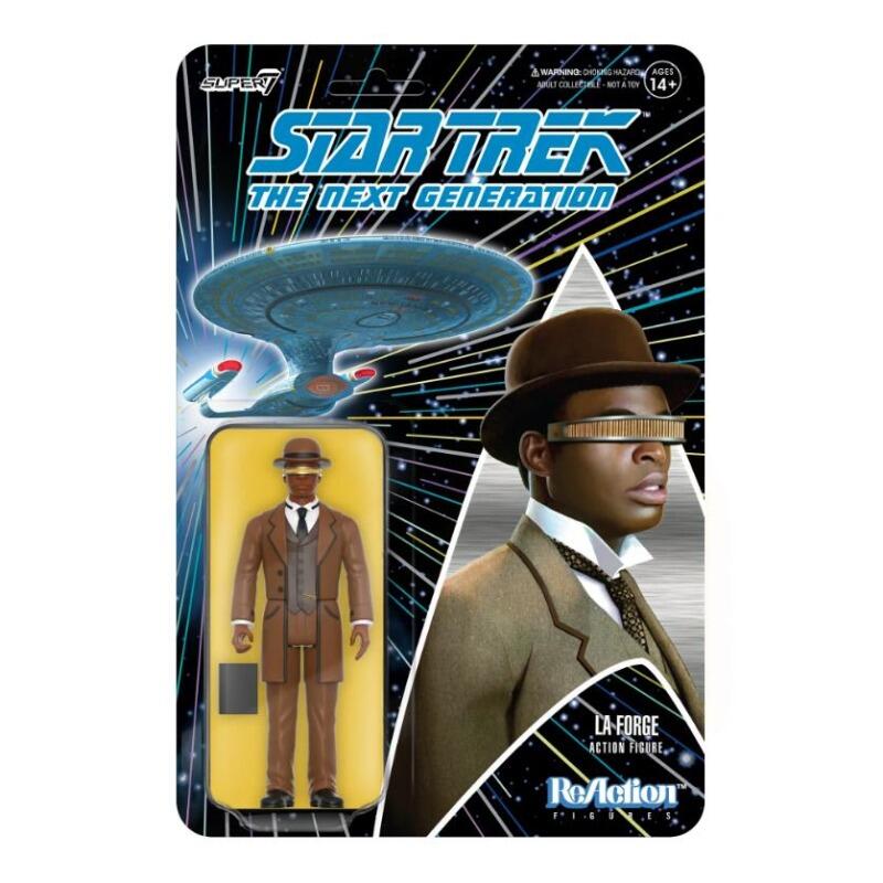 Star Trek: The Next Generation ReAction Action Figure Wave 3 - Elementary Geordi La Forge