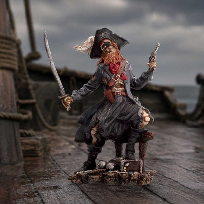 *PRE-ORDER* Nemesis Now Skeletal Pirate 8 Inch Resin Collectible Figurine - Phantom Pirate King