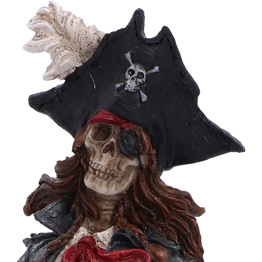 *PRE-ORDER* Nemesis Now Skeletal Pirate 10 Inch Resin Collectible Figurine - Cursed Captain