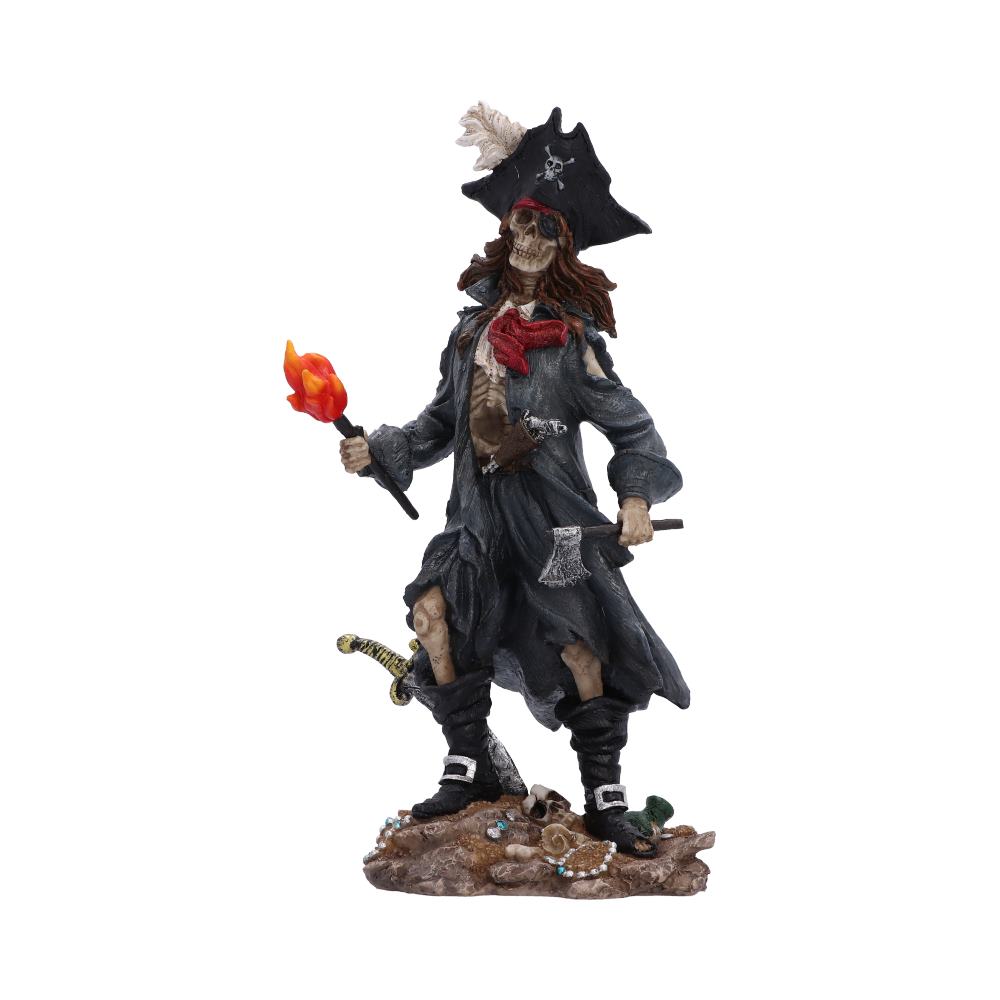 *PRE-ORDER* Nemesis Now Skeletal Pirate 10 Inch Resin Collectible Figurine - Cursed Captain