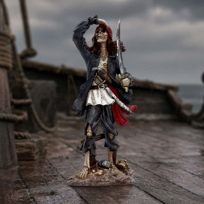 *PRE-ORDER* Nemesis Now Skeletal Pirate 9 Inch Resin Collectible Figurine - Forsaken Sailor