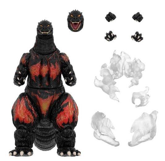 TOHO Super7 Ultimates! Action Figure - Heisei Burning Godzilla