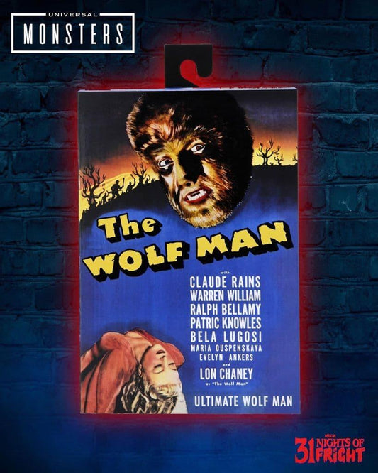 The Wolf Man 7" Inch Action Figure - Ultimate Wolf Man