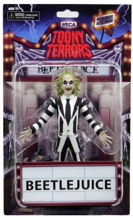 Beetlejuice 1988 Toony Terrors 6 Inch Scale Action Figure - Beetlejuice
