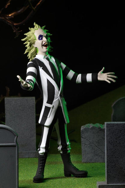 Beetlejuice 1988 Toony Terrors 6 Inch Scale Action Figure - Beetlejuice