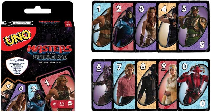 Uno Movie Card Game - Masters of the Universe