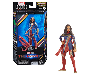 Marvel Legends The Marvel's Action Figure (BAF Totally Awesome Hulk) - Ms. Marvel