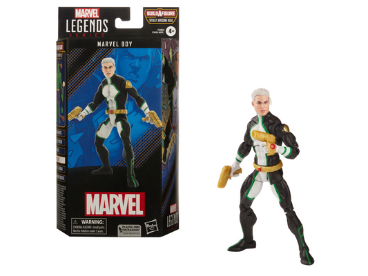 Marvel Legends The Marvel's Action Figure (BAF Totally Awesome Hulk) - Marvel Boy