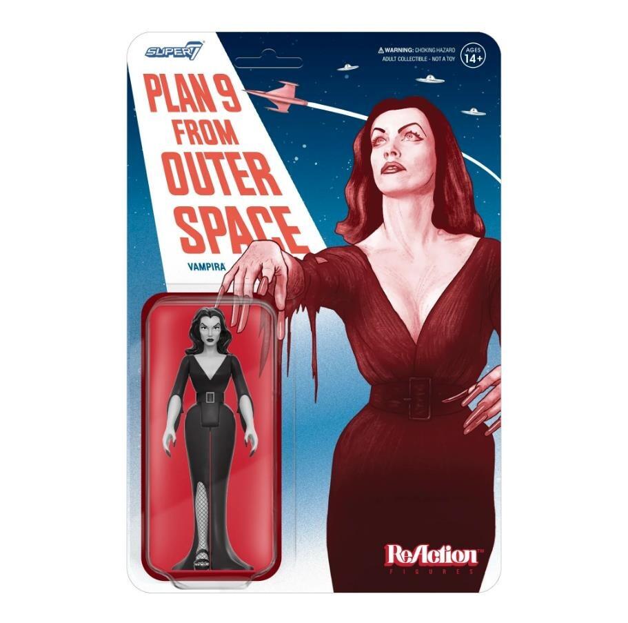 Vampira ReAction Action Figure -Plan 9 From Outer Space