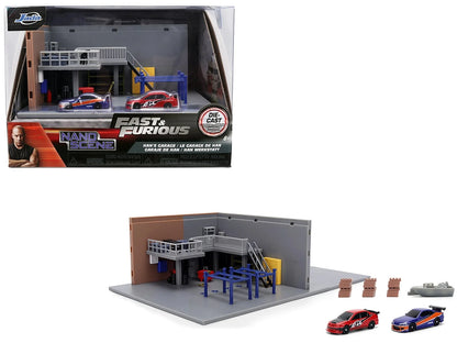 Fast and Furious Jada Hollywood Rides Die Cast Nano Scene - Han's Garage