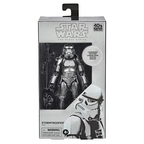 Star Wars Black Series 6 Inch Action Figure Exclusive - Stormtrooper (Carbonized)