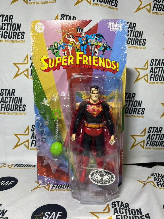NON MINT - McFarlane DC Retro Super Friends 6 Inch Action Figure Wave 13 - Superman (Chase)
