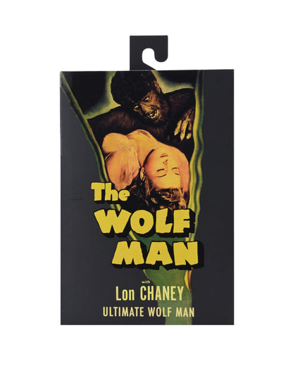 Universal Monsters Ultimate 7 Inch Scale Action Figure - Wolfman (Black & White)
