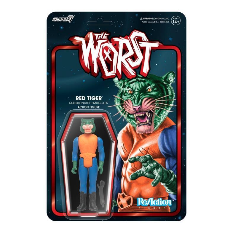 The Worst Reaction Action Figure Wave 6 - Red Tiger