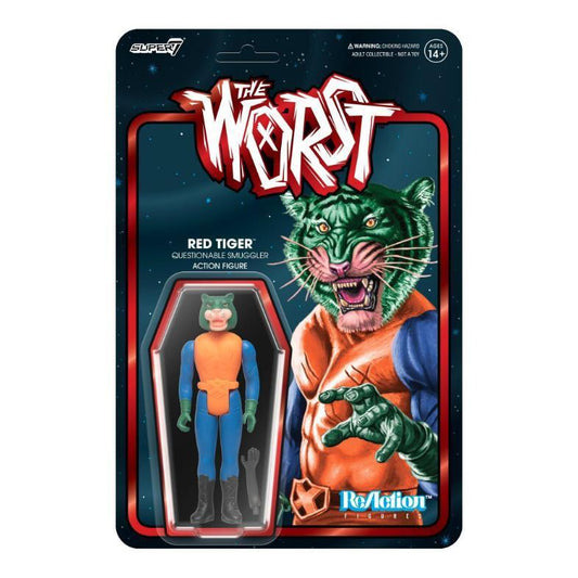 The Worst Reaction Action Figure Wave 6 - Red Tiger