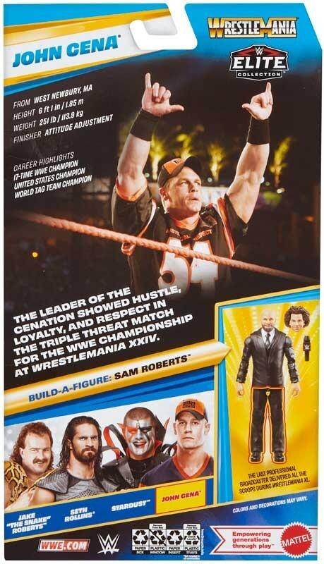 WWE Elite Wrestlemania Action Figure - John Cena
