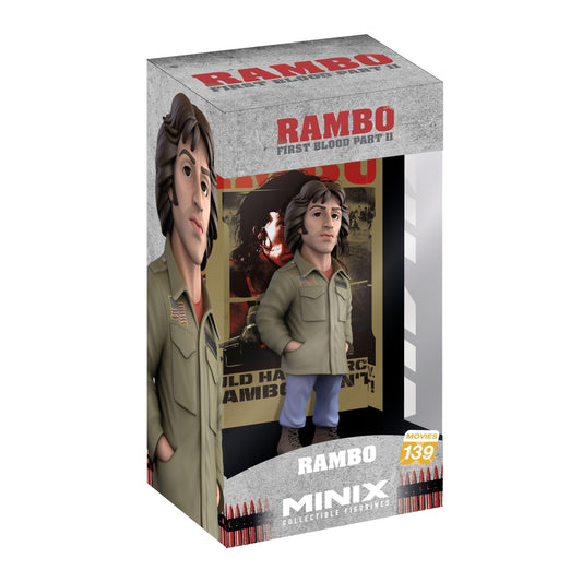 *PRE-ORDER Rambo First Blood Part II Minix 5 Inch Collectible Figurine - Rambo