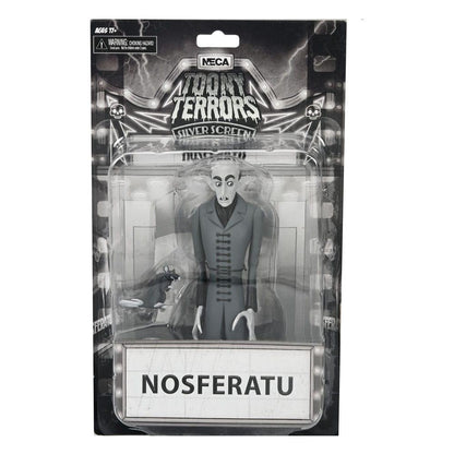 Nosferatu Toony Terrors 6 Inch Scale Action Figure - Count Orlok (Silver Screen Edition)