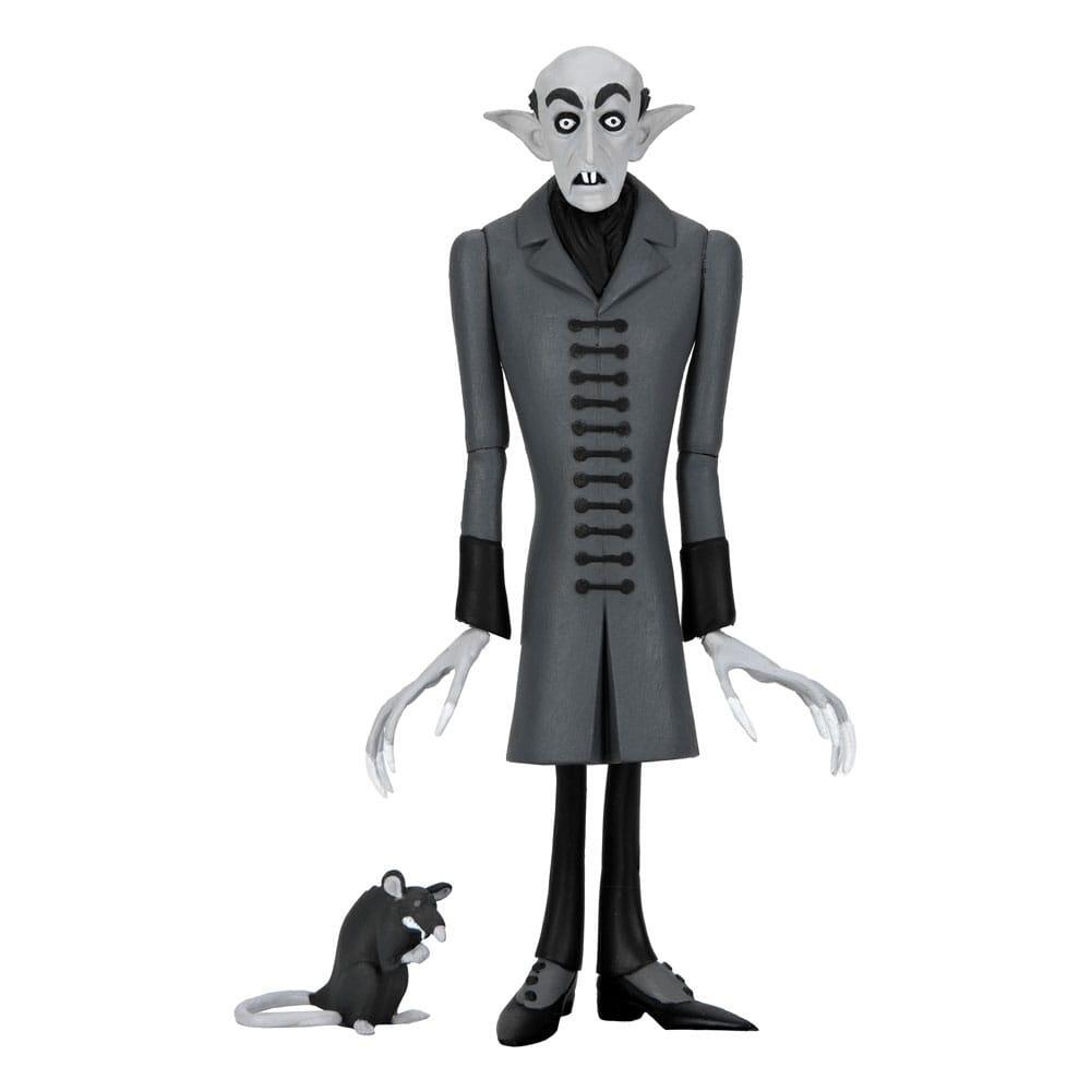 Nosferatu Toony Terrors 6 Inch Scale Action Figure - Count Orlok (Silver Screen Edition)