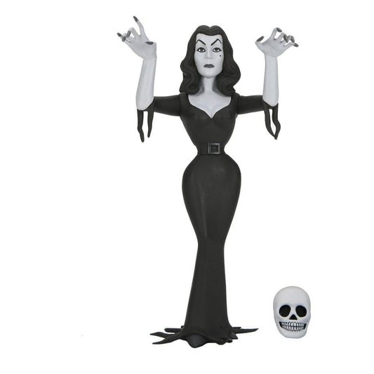 Vampira Toony Terrors 6 Inch Scale Action Figure - Vamipra (Silver Screen Edition)